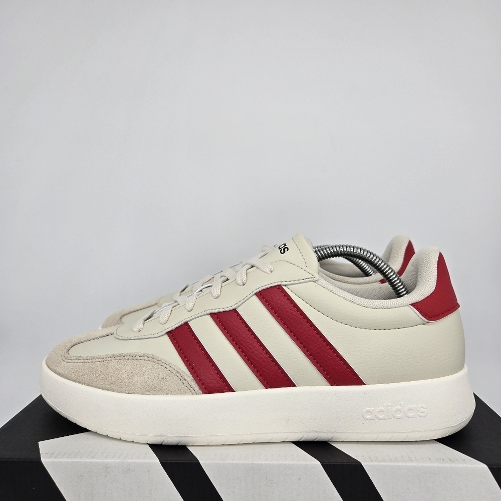 New Adidas Barreda Better Scarlet Wonder Beige JR1319 Men's Shoes Size 12